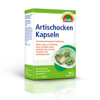 SUNLIFE® Artischocken Kapseln 60 Stk Verdauung Lebergesundheit Fettstoffwechsel Magen-Darm-Unterstützung Verdauungsförderung + Cholin