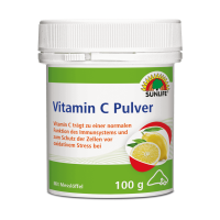 SUNLIFE® Vitamin C Pulver Zitronengeschmack 100g...