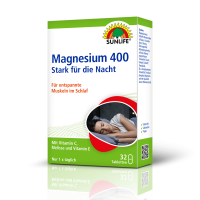 SUNLIFE® Magnesium 400 Stark für die Nacht