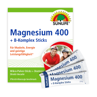 SUNLIFE® Magnesium 400 + B-Komplex Sticks