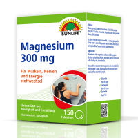 SUNLIFE® Magnesium 300 mg Tabletten Müdigkeit...