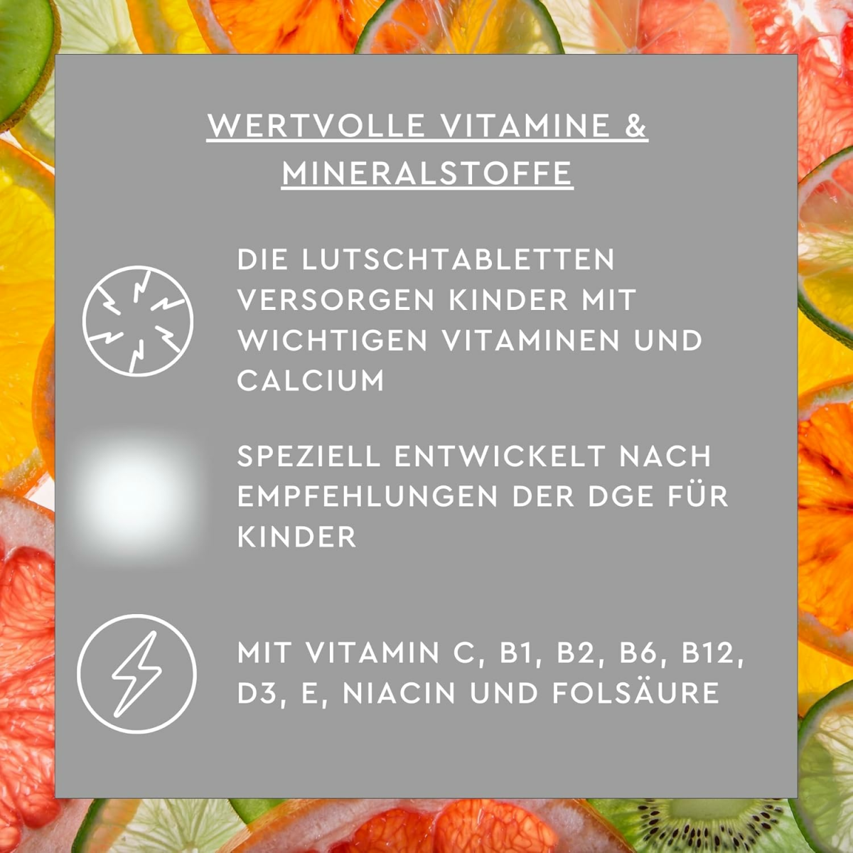 SUNLIFE® Multivitamin Bärchen Lutschtabletten Kinder Gesundheit Rundu
