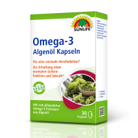 SUNLIFE® Omega 3 Algenöl Kapseln