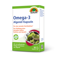 SUNLIFE® Vegane Omega 3 Algenöl Kapseln