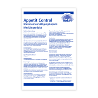 SUNLIFE® Appetit Control Glucomannan Kapseln Appetitkontrolle Diätunterstützung Abnehmen Gewicht verlieren