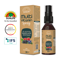 SUNLIFE® Multivitamin Spray Immunsystem + 7 Vitamine & 3 Mineralstoffe