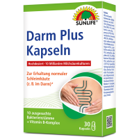 SUNLIFE® Darm Plus Kapseln – 10 Milliarden...