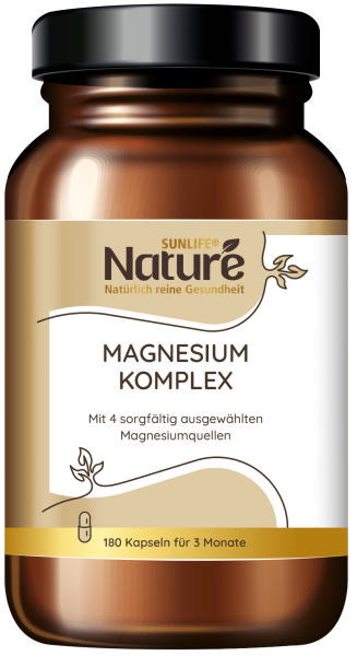 SUNLIFE® NATURE Magnesium Komplex 400mg Kapseln 3...