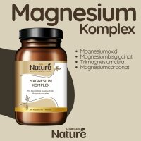 SUNLIFE® NATURE Magnesium Komplex 400mg Kapseln 3...