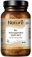 SUNLIFE® NATURE BIO Ashwagandha KSM-66® Kapseln 3...