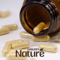 SUNLIFE® NATURE BIO Ashwagandha KSM-66® Kapseln 3 Monats-Pack Innere Balance schlafen 90 Stk