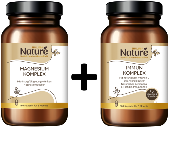 SUNLIFE® NATURE Vorteils-Pack Magnesium Komplex + Immun Komplex