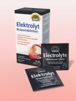 SUNLIFE® Elektrolyte Brausetabletten isotonisch Zitrone-Limette Dextrose Party Reisen Sport