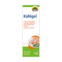 SUNLIFE® Kühlgel 100 ml Gelenkschmerzen Pflege Muskelentspannung Haut Wandern Massagegel Durchblutungsfördernd Laufen Fitness Erfrischung