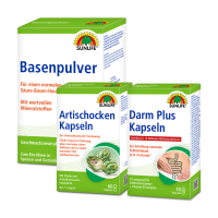 SUNLIFE® Vorteils-Pack Verdauung Darm Stoffwechsel Immunsystem Leber Säure-Basen Artischocke