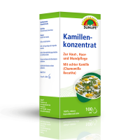 SUNLIFE® Kamillenkonzentrat 100 ml Beruhigend Pflege Haarpflege Badezusatz Magen-Darm Mundpflege, Pflege empfindlicher Haut + echte Kamille