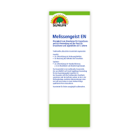 SUNLIFE® Melissengeist EN 500 ml Beruhigung Entspannung Kräuter Durchblutung Natur Pflanzlich Magen-Darm Unwohlsein 15 Heilkräuter