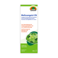 SUNLIFE® Melissengeist EN 500 ml Beruhigung Entspannung Kräuter Durchblutung Natur Pflanzlich Magen-Darm Unwohlsein 15 Heilkräuter
