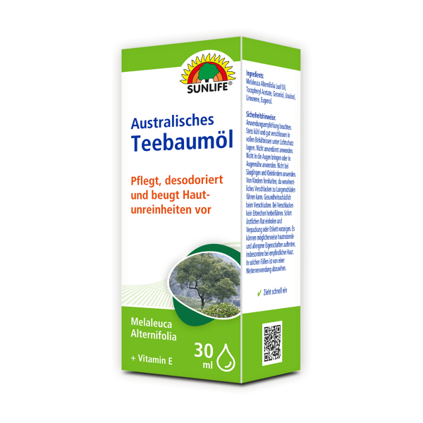 SUNLIFE® Australisches Teebaumöl 30ml