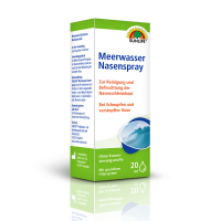 SUNLIFE® Meerwasser Nasenspray 20 ml Nasenspülung Nasenreinigung Pollen Allergie Erkältung Salzlösung + kein Gewöhnungseffekt