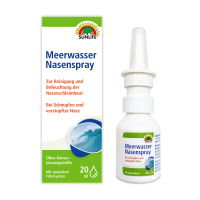 SUNLIFE® Meerwasser Nasenspray 20 ml Nasenspülung Nasenreinigung Pollen Allergie Erkältung Salzlösung + kein Gewöhnungseffekt