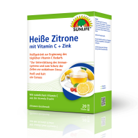 SUNLIFE® Heiße Zitrone mit Vitamin C + Zink