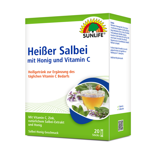 SUNLIFE® Heißer Salbei 20 Sticks Wärme...