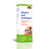 SUNLIFE® Muskel- und Gelenkgel 100 ml Sportverletzungen Gelenke Muskelschmerzen Durchblutung Massage Erfrischend + Fichtennadelöl Menthol Kampfer Capsaicin