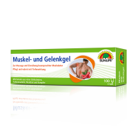 SUNLIFE® Muskel- und Gelenkgel 100 ml Sportverletzungen Gelenke Muskelschmerzen Durchblutung Massage Erfrischend + Fichtennadelöl Menthol Kampfer Capsaicin