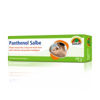 SUNLIFE® Panthenol Salbe 100 ml Feuchtigkeit Pflegecreme Wundheilung Irritationen Hautelastizität + Panthenol & Vitamin E